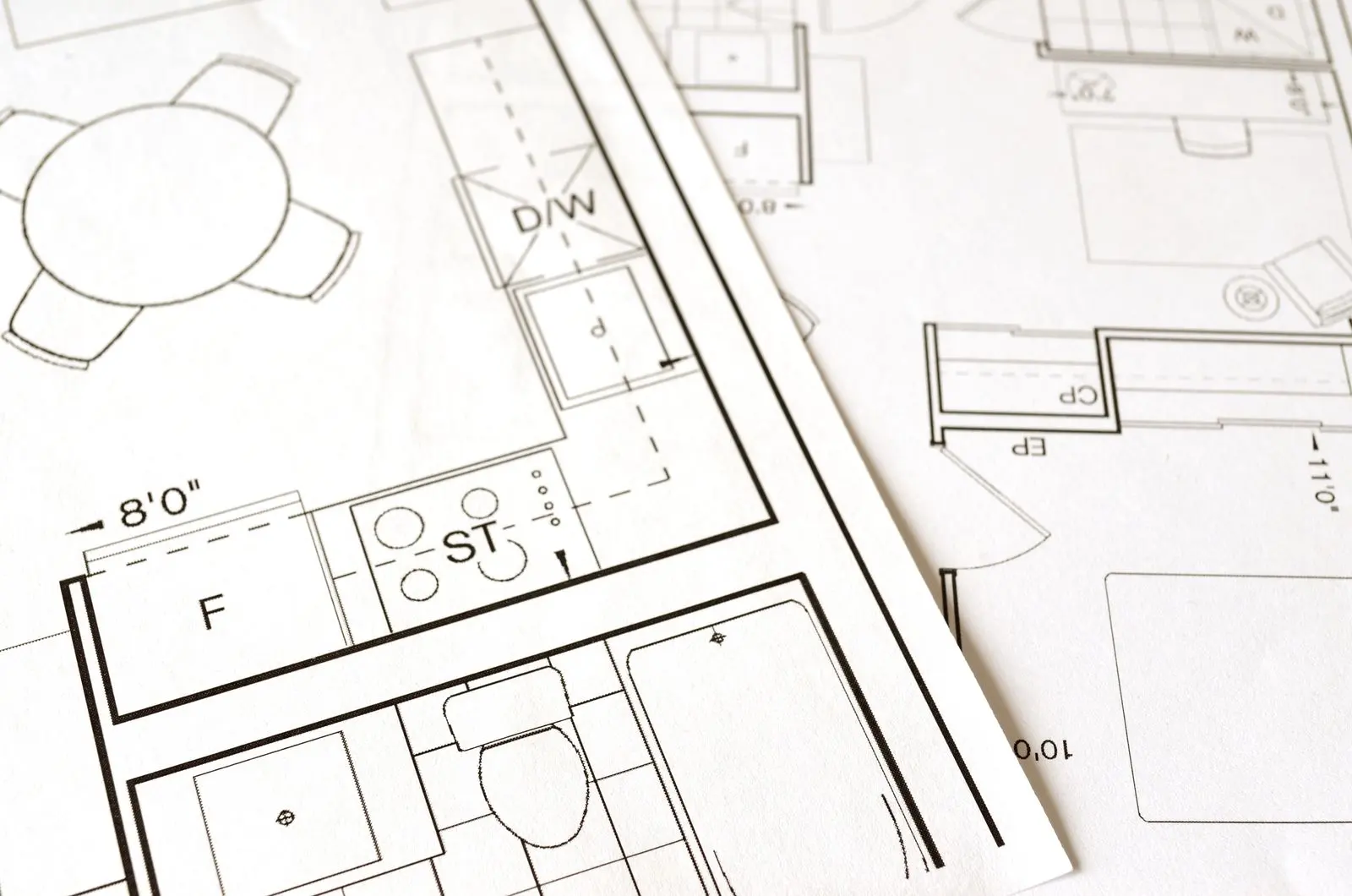 Grundriss einer Wohnung als Grundlage der Bewertung
